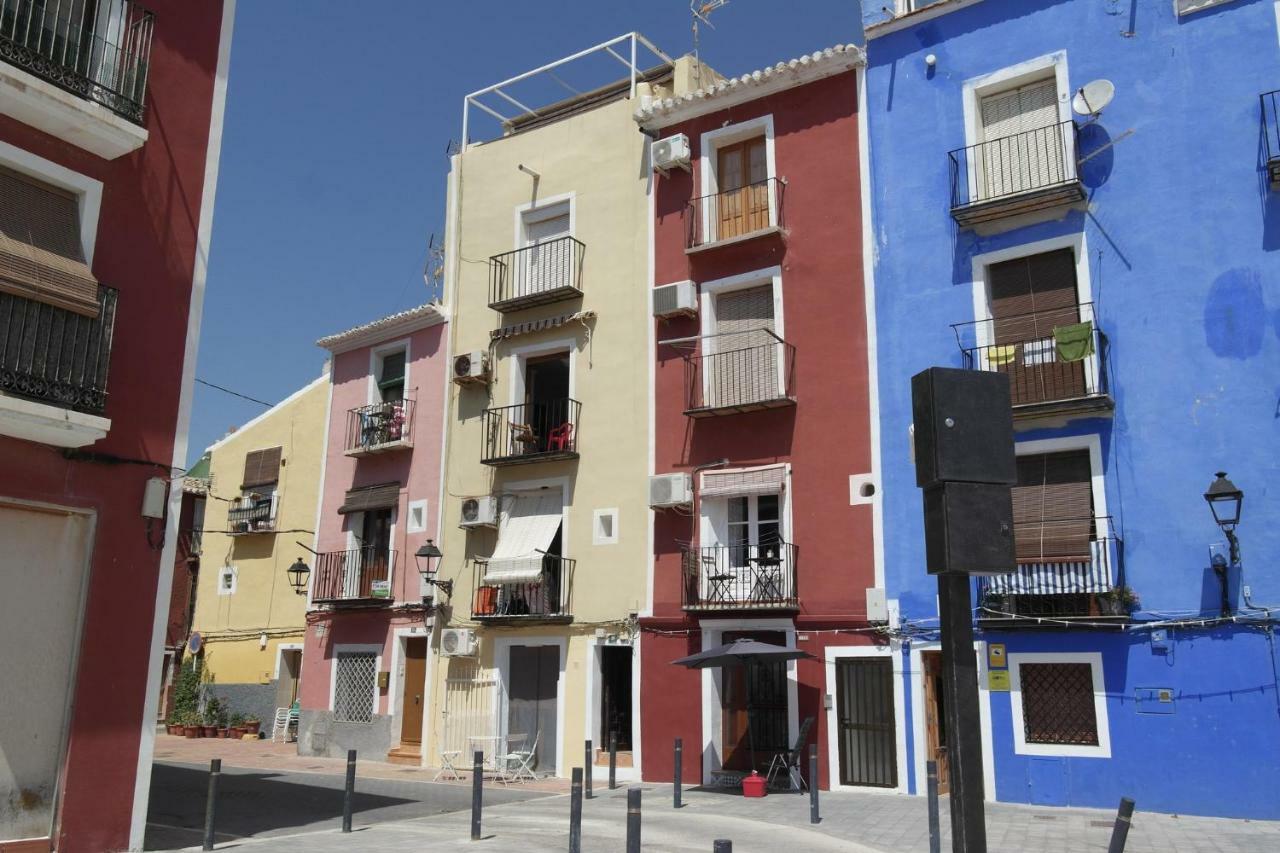 AR35 Coqueto apartamento en primera línea del casco antiguo Villajoyosa Exterior foto